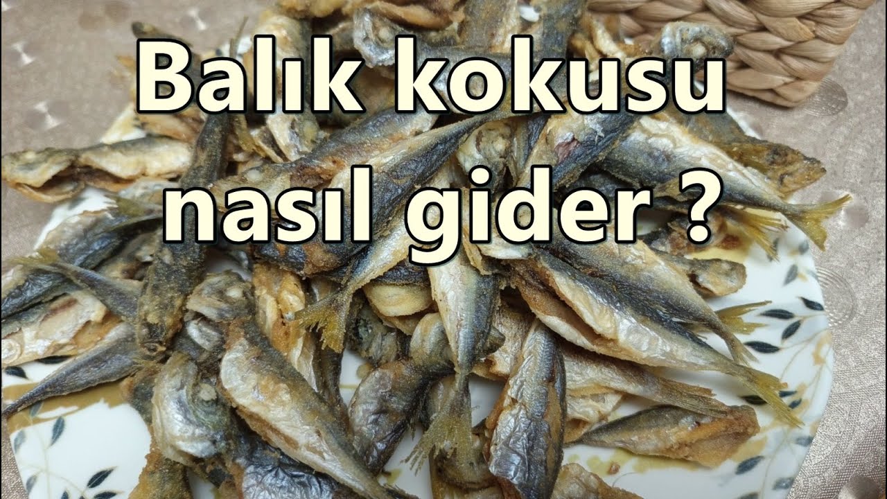 Balık Kokusu Nasıl Gider ❓Evdeki Malzemelerle 5 Dakikada Eviniz Mis Gibi Kokacak👌