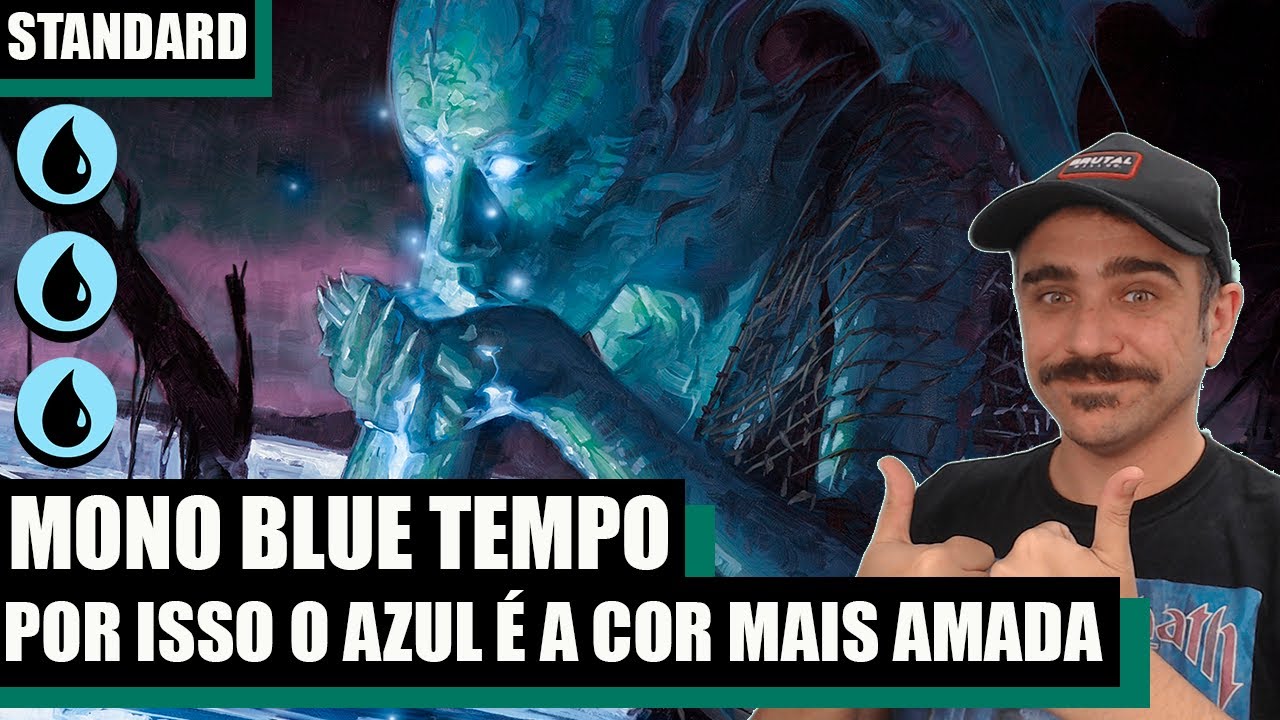 O MONO BLUE ATINGIU A PERFEIÇÃO -  Mono Blue Tempo - MTG STANDARD SPM