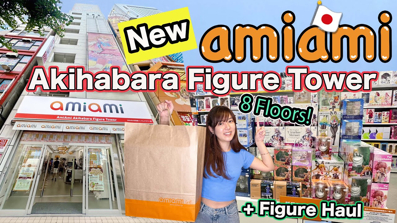 Brand New Ami Ami Figure Tower You Must Check Out!✨ Akihabara Tokyo🇯🇵 + Figure Unboxing🛍
