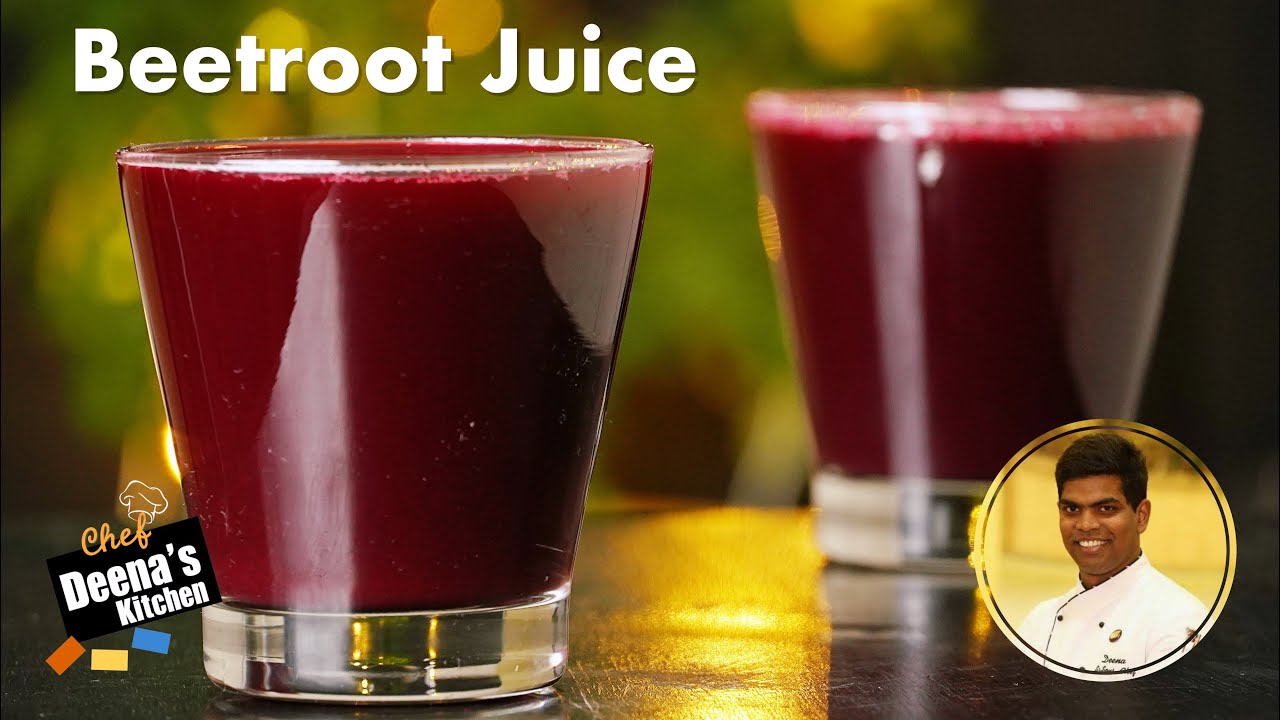 How To Make Beetroot Juice Recipe in Tamil | Healthy Juice Recipe | CDK 520 | Chef Deena's Kitchen