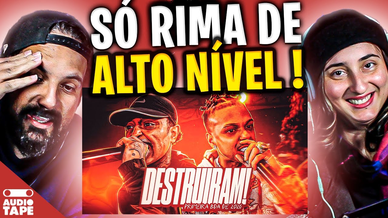 MELHORES RIMAS da PRIMEIRA ALDEIA DE 2026! 🔥- AUDIO TAPE REACT