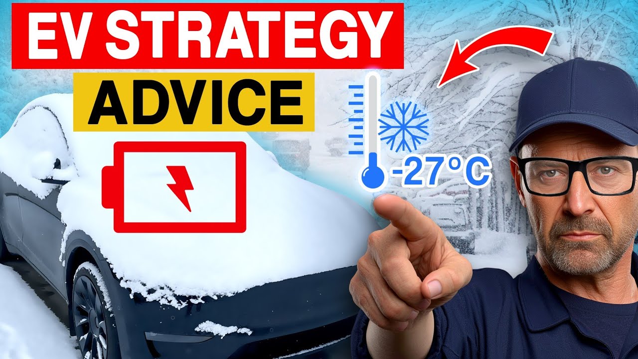How I Actually Drive My EV in Winter