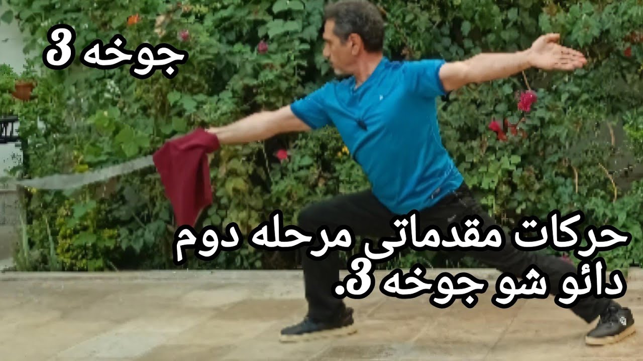 Teaching Dao Shu movements, second stage, preliminary, form 3