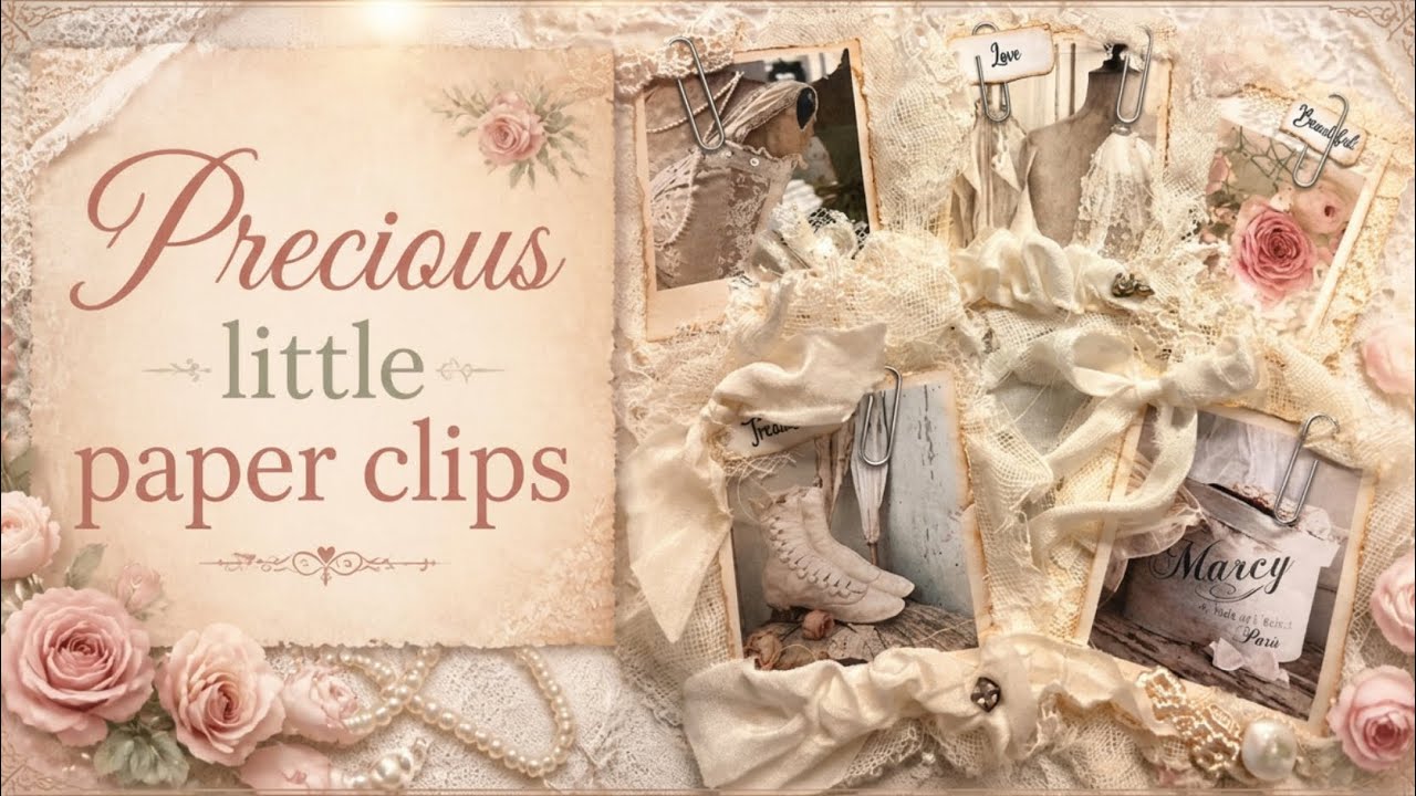Precious Little Paper Clips ~ Embellished Paper Clips ~ Craft With Me