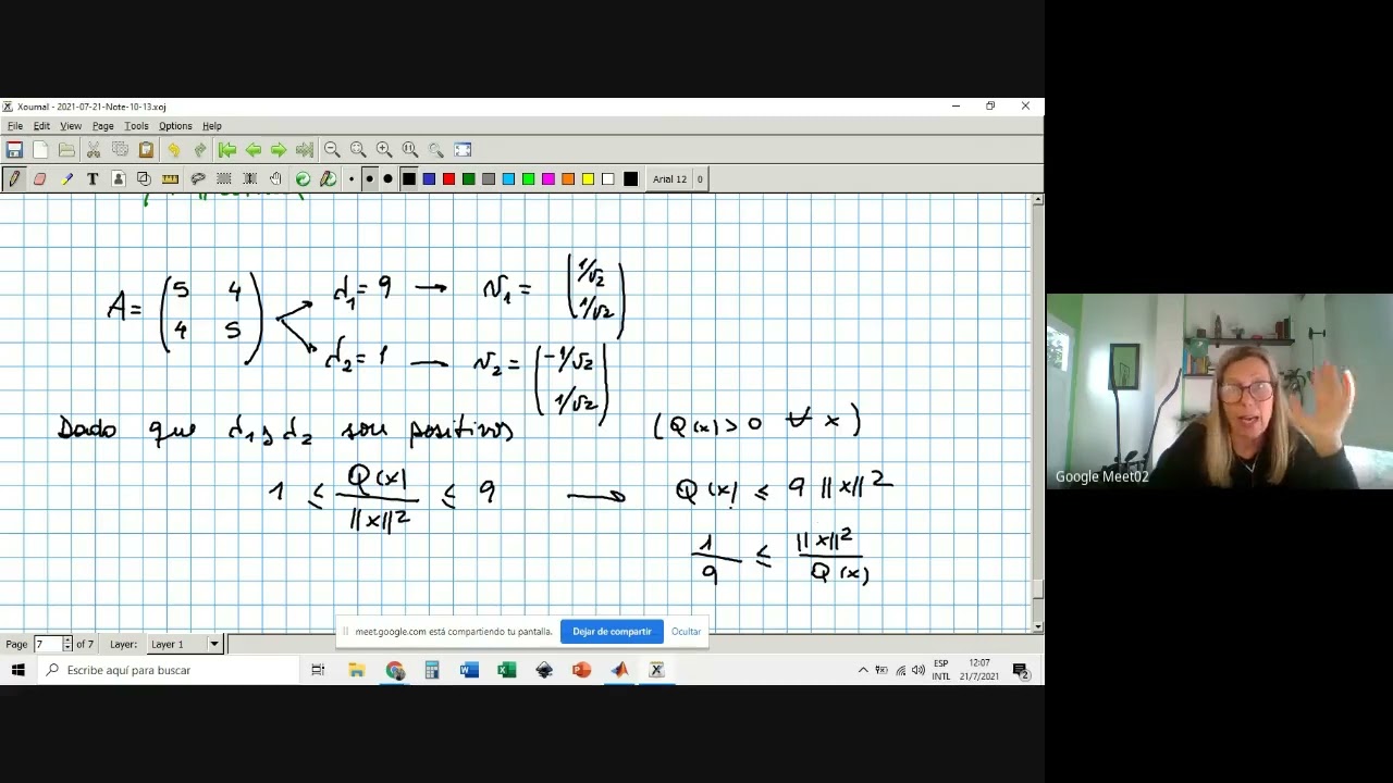 Optimización de formas cuadráticas_ teorema de Rayleigh