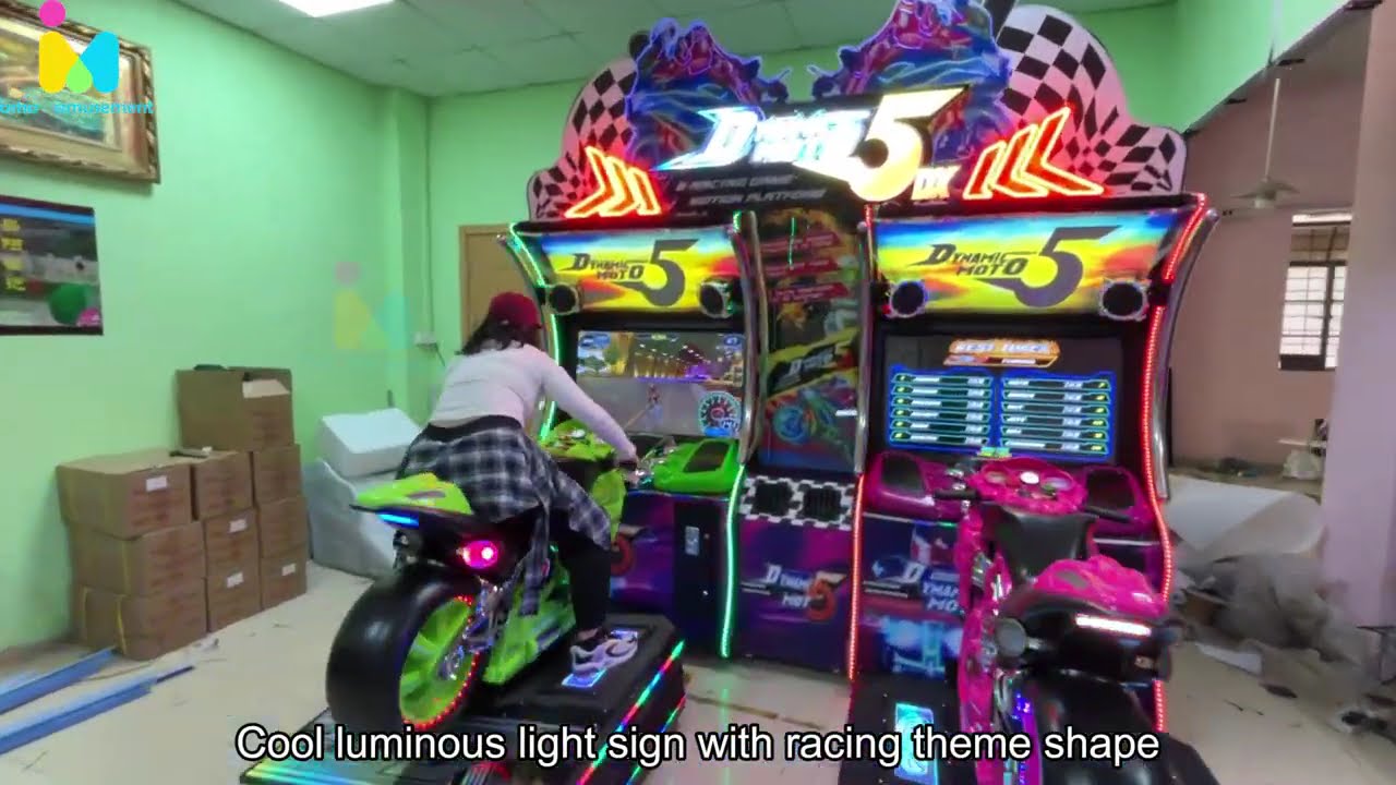 Arcade Racing Machine for Sale – 5DX Motorcycle Game