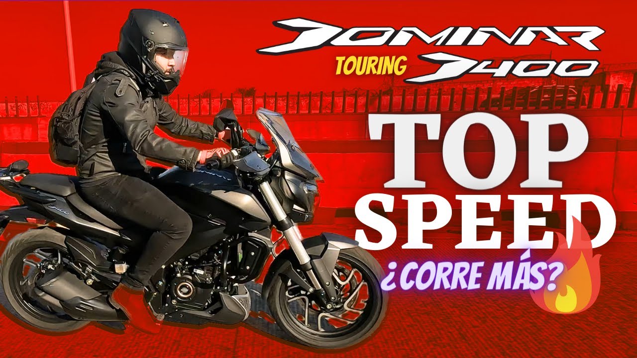 🦾😎 TOP SPEED Dominar 400 TOURING 🔥 ¡A la VELOCIDAD del TERROR! Jadd Motos 2023