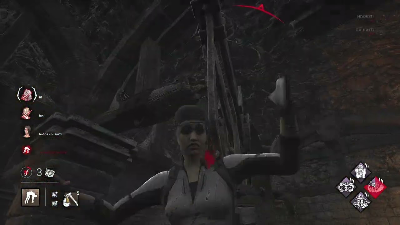 Dead By Daylight - Huntress Gameplay - Decimated Borgo Map - Sable Savers Inc