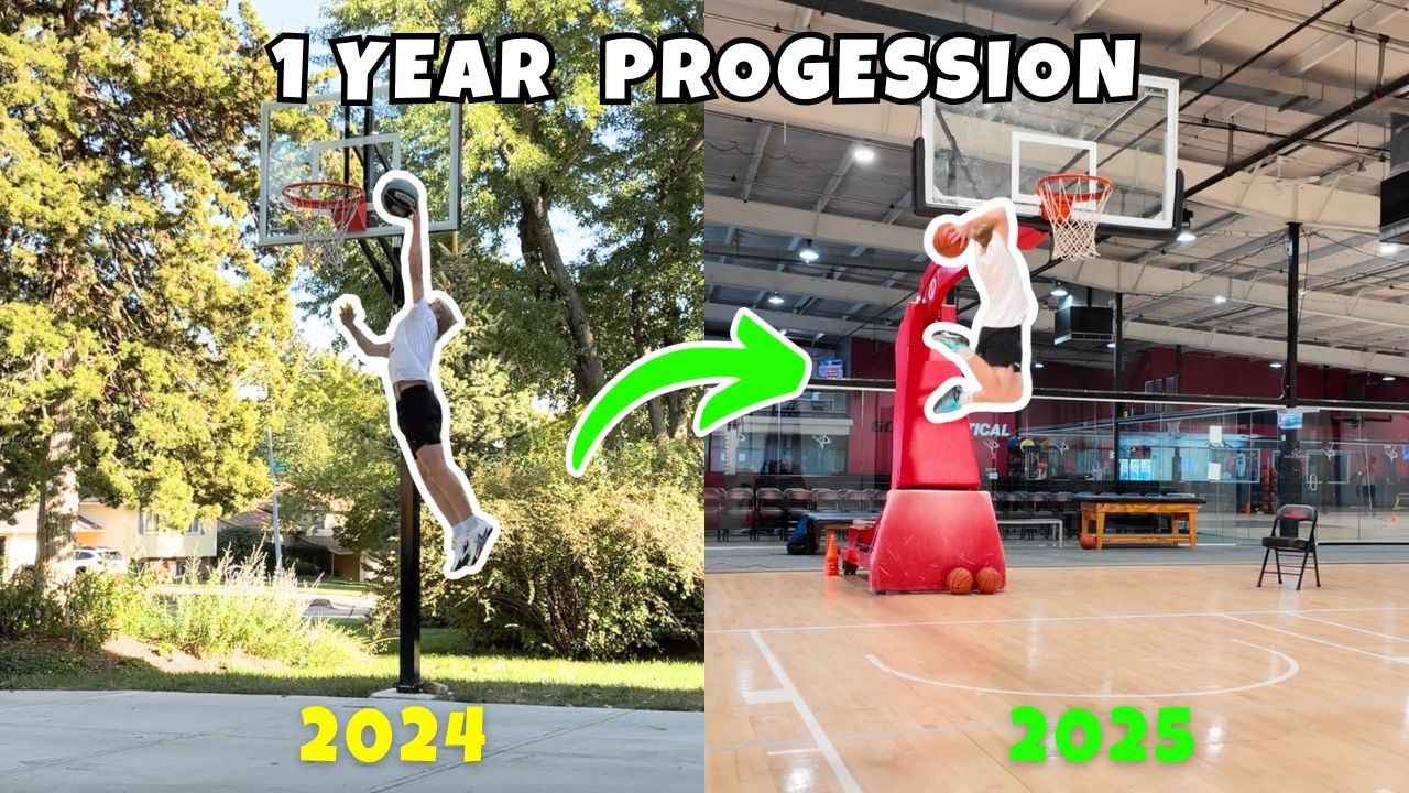 1 Year Dunk Transformation | From First Dunk to Windmills at 5'8