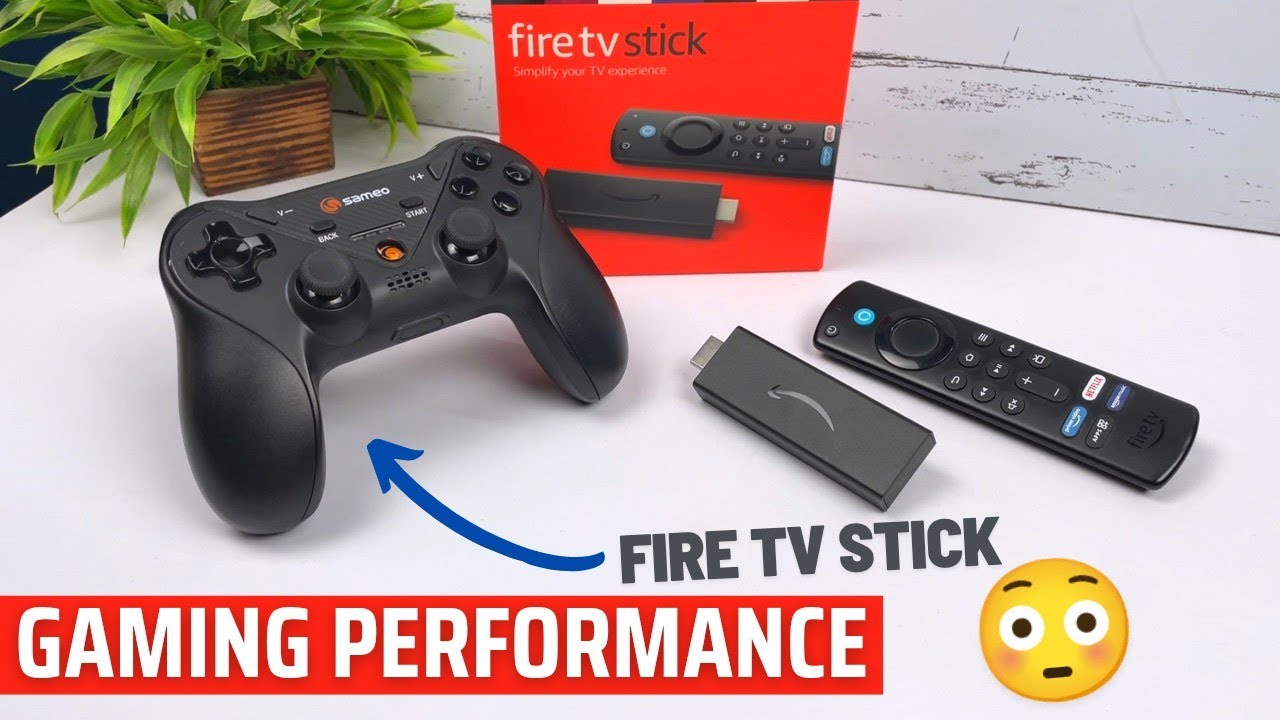 Fire TV Stick - Gaming Review | Gameplay on Fire TV Stick with Gamepad