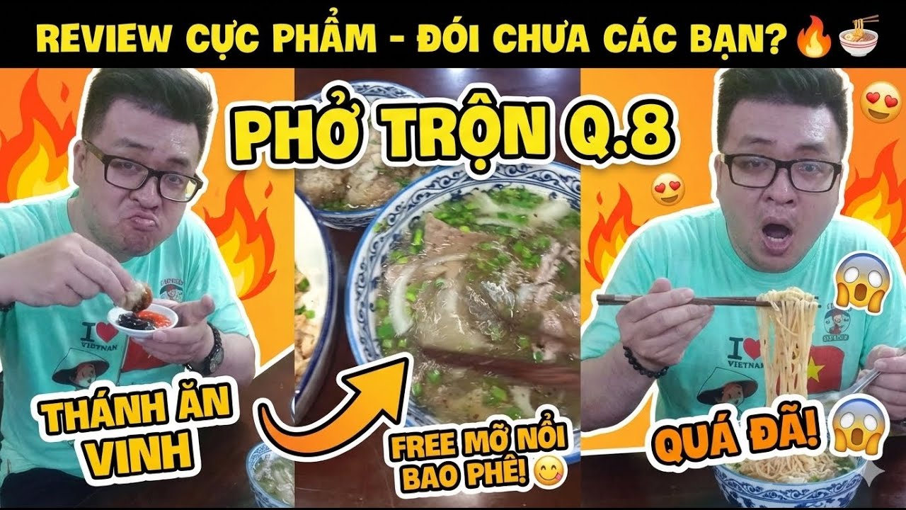 L&agrave;m một b&aacute;t Phở Trộn đầy ắp topping, th&ecirc;m ch&uacute;t mỡ nổi b&eacute;o ngậy l&agrave; hết sảy! 🤤💖