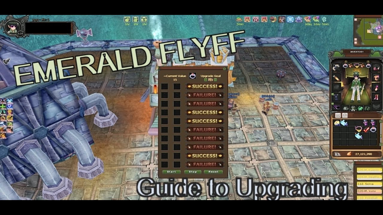 Emerald Flyff | Guide to Upgrading Jewelry Set
