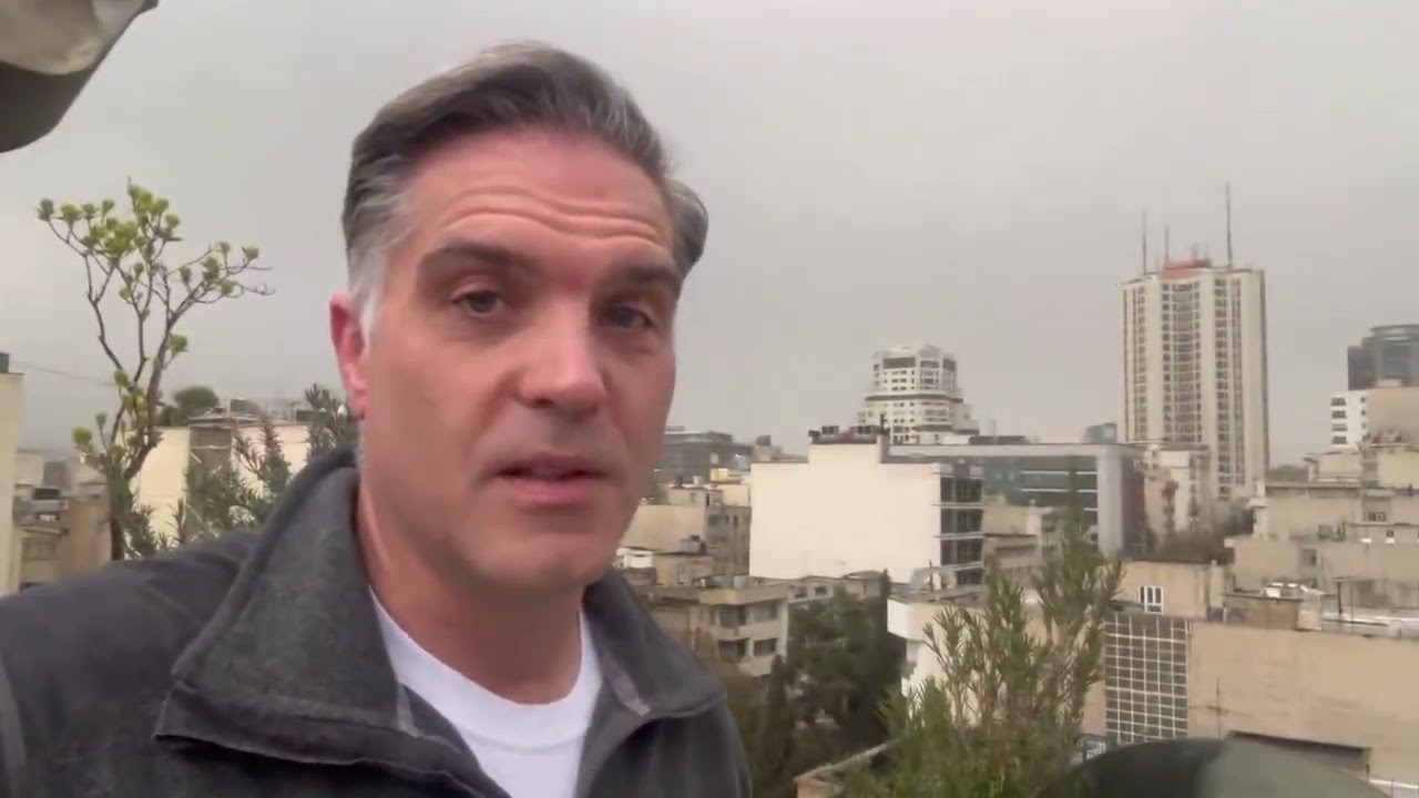 Frederik Pleitgen with @CNN  & CNN International in Tehran, Iran