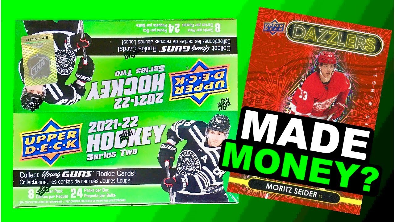 PROOF this is the BEST VALUE product! 2021-22 Upper Deck Series 2 Hockey Retail Box Break