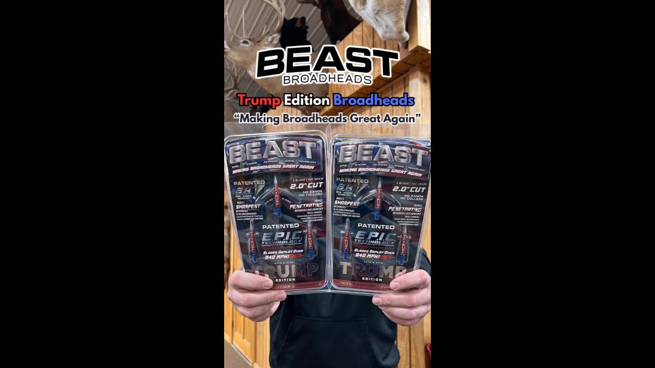 Trump Edition Beast Broadheads!