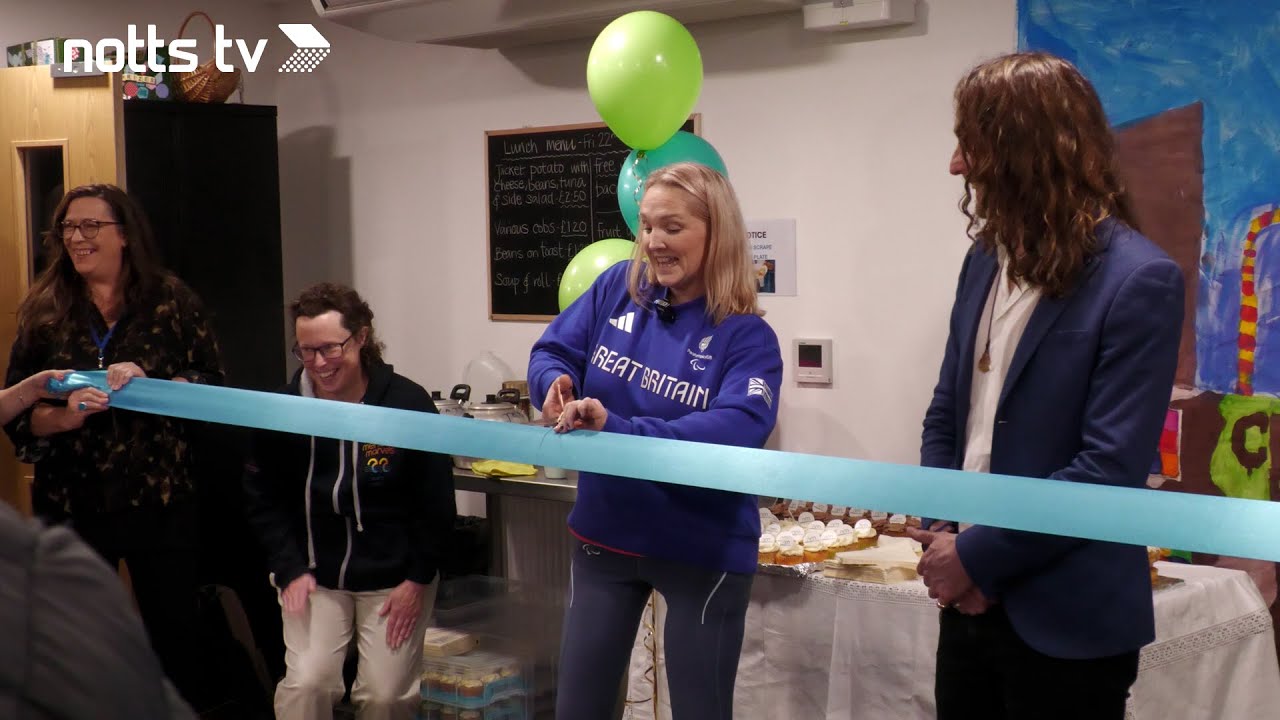 Paralympian Charlotte Henshaw opens new centre for charity