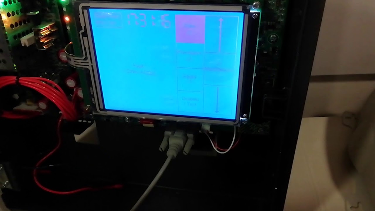 How to Calibrate Screen of Eaton/Cooper fire Panel?