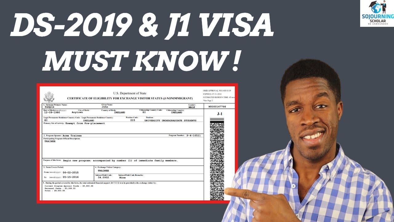 How to Get DS-2019 For J1 Exchange Visitors to U.S.A