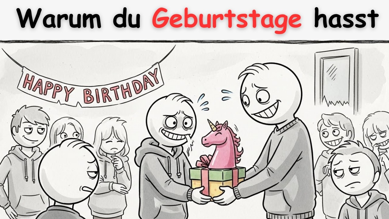 Menschen die Geburtstage HASSEN haben diese seltene Denkweise