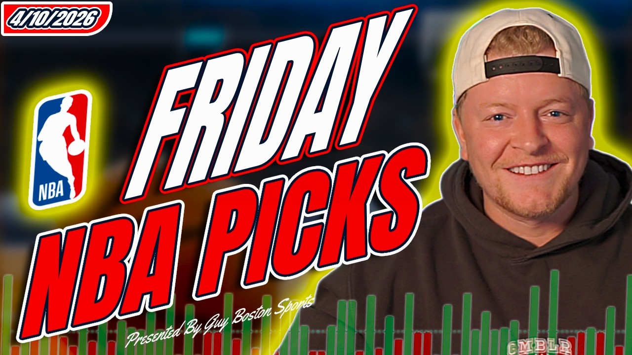 NBA Picks Today Friday 4/10/2026 | FREE NBA Best Bets, Predictions, and Player Props!