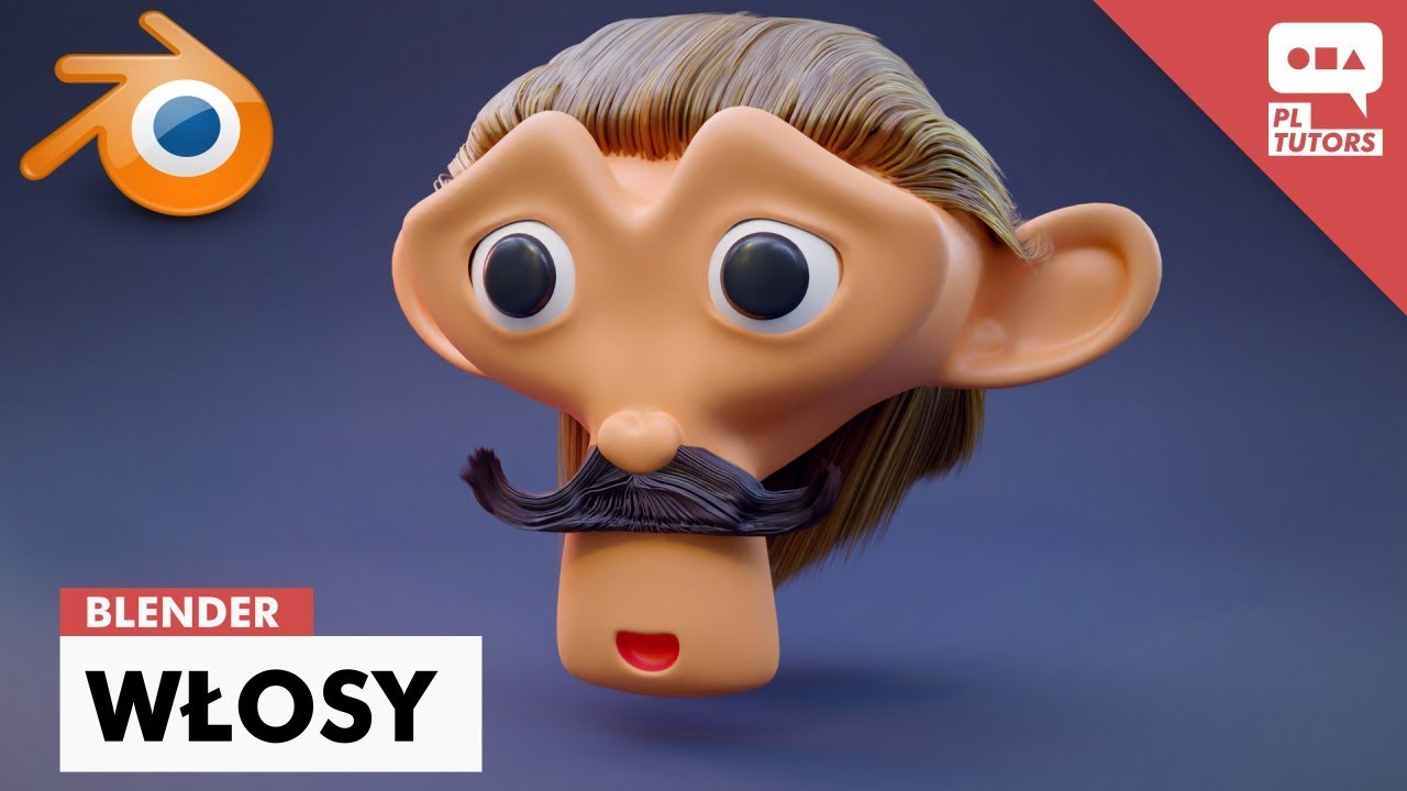 Tworzenie włosów - Blender 2.8