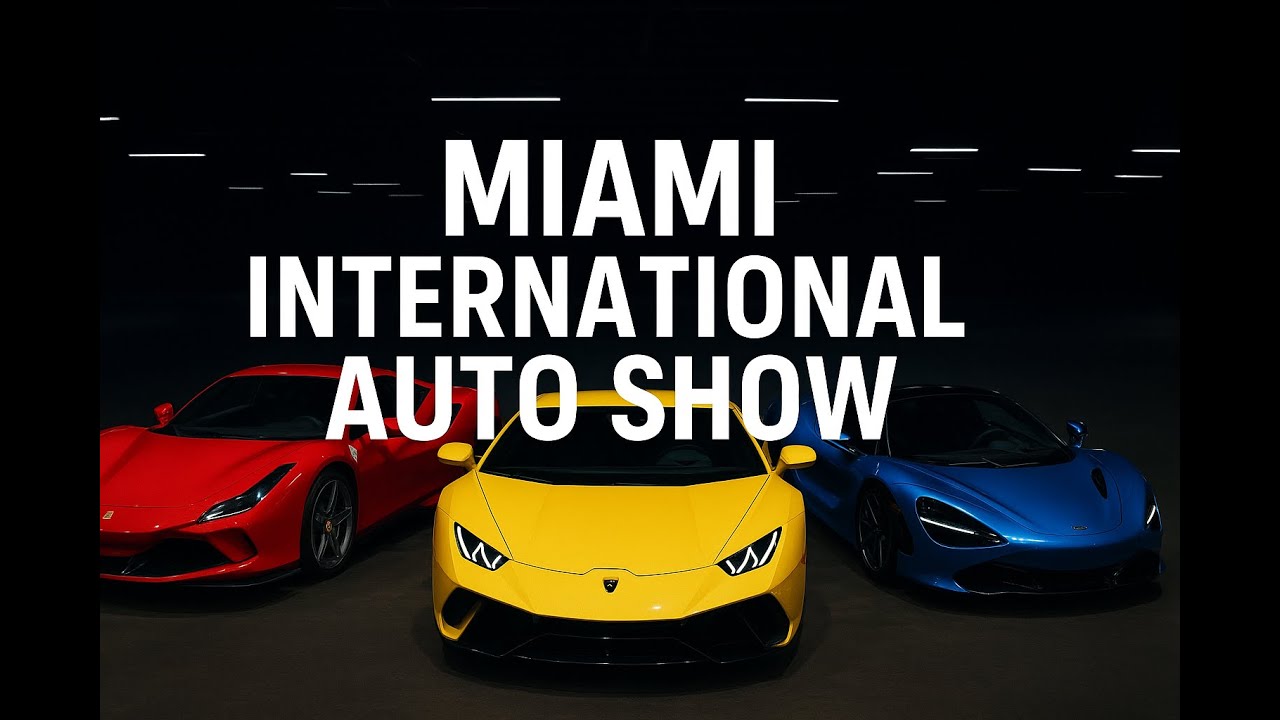 2025 Miami International Auto Show | Walking Tour
