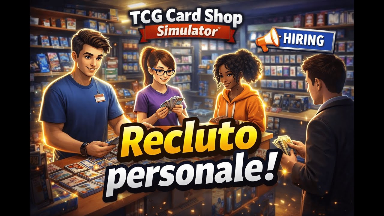 Recluto personale - TCG Card Shop Simulator E69
