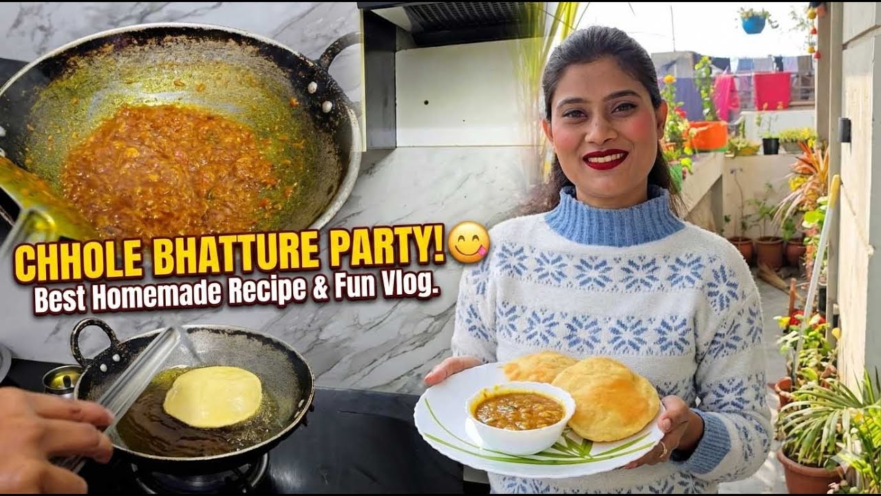 chhole bhature bliss | Best homemade recipe