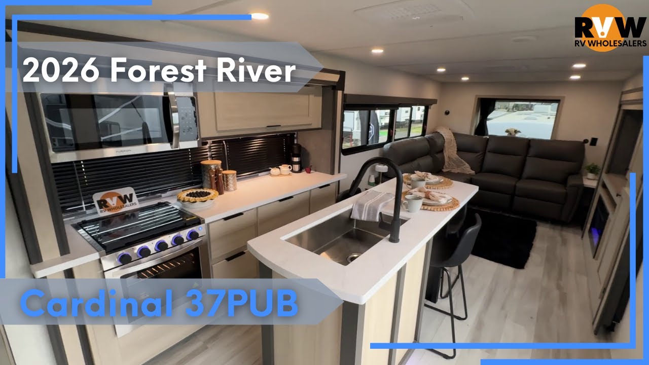 NEW Fifth Wheel! - 2026 Cardinal 37PUB Flythrough