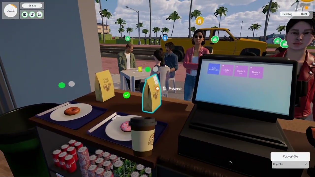 Cafe Business Manager Demo Finale kam leider zu schnell#Folge5#