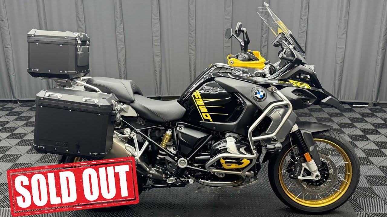 売約済み　2022年 R1250GS Adventure 40周年 2,008km 純OPアクラポ フルパニア OP719ビレットパックシャドウⅡ カスタム総額73万相当 諸費用込299.99万