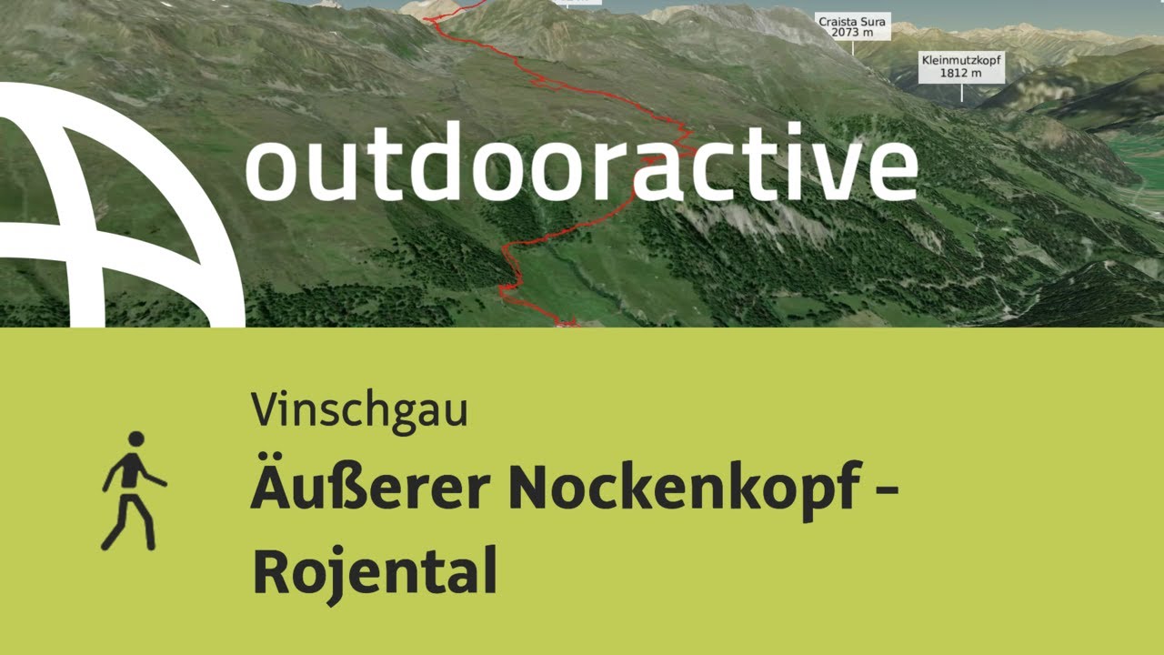 Wanderung im Vinschgau: &Auml;u&szlig;erer Nockenkopf - Rojental