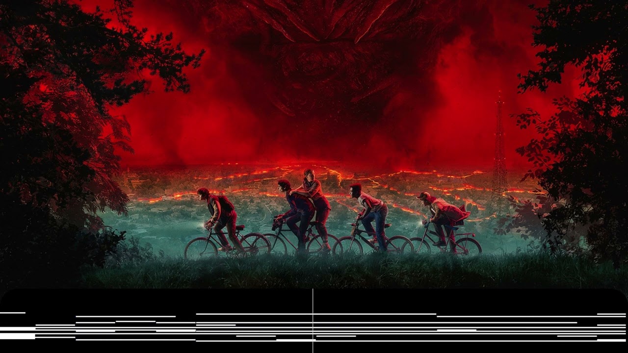 Stranger Things - Main Titles (MIDI Visualization)