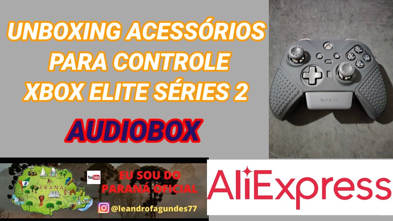 UNBOXING ACESSÓRIOS CONTROLE ELITE SÉRIES 2 