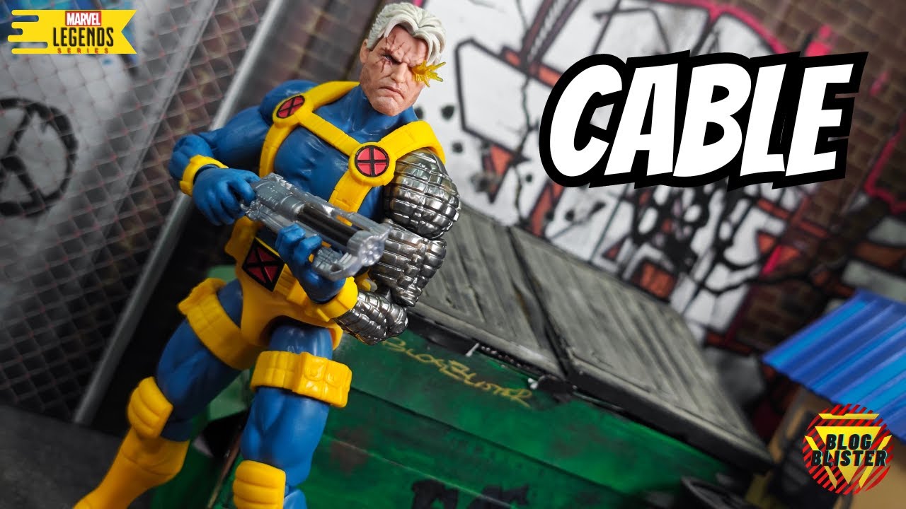 Marvel Legends Cable Zabu BAF Reseña Review En Español