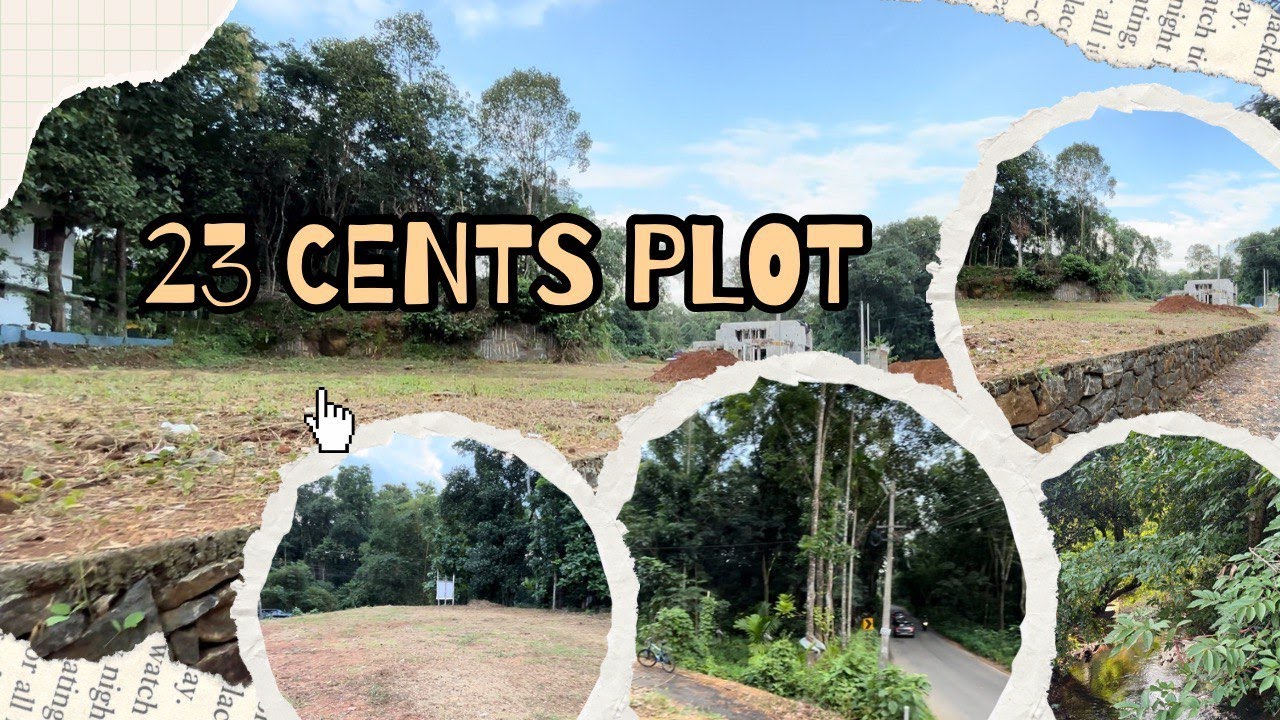 23 Cents Plot For Sale In Bharananganam, Pala