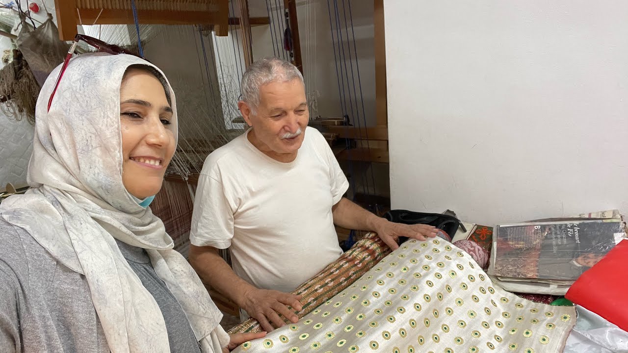 Le brocart de Fès avec l’artisan Haj ouazzani