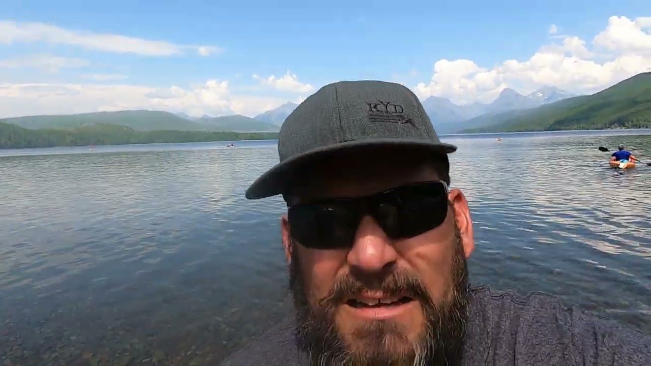 Apgar Village, inside Glacier National Park, what a nice little hike