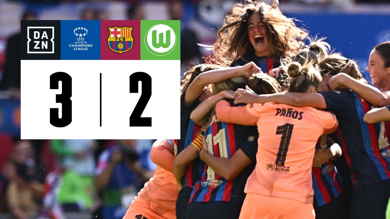 FC Barcelona vs Wolfsburgo (3-2) | Resumen y goles | UEFA Women's Champions League 2022-23