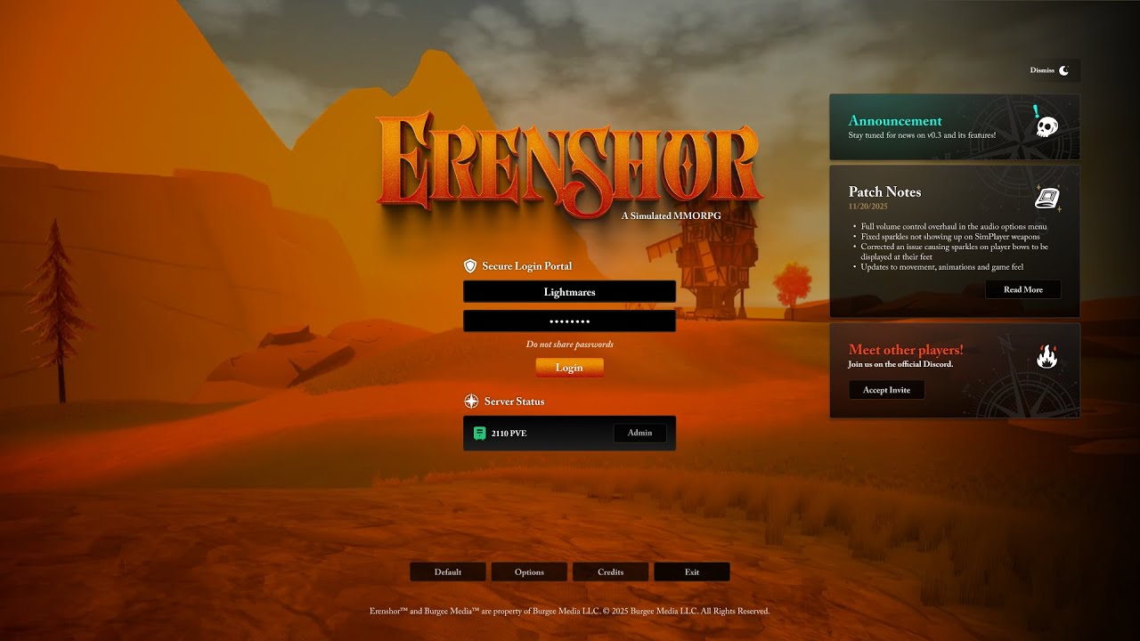 Erenshor - Concept Interface Mod (First Test)