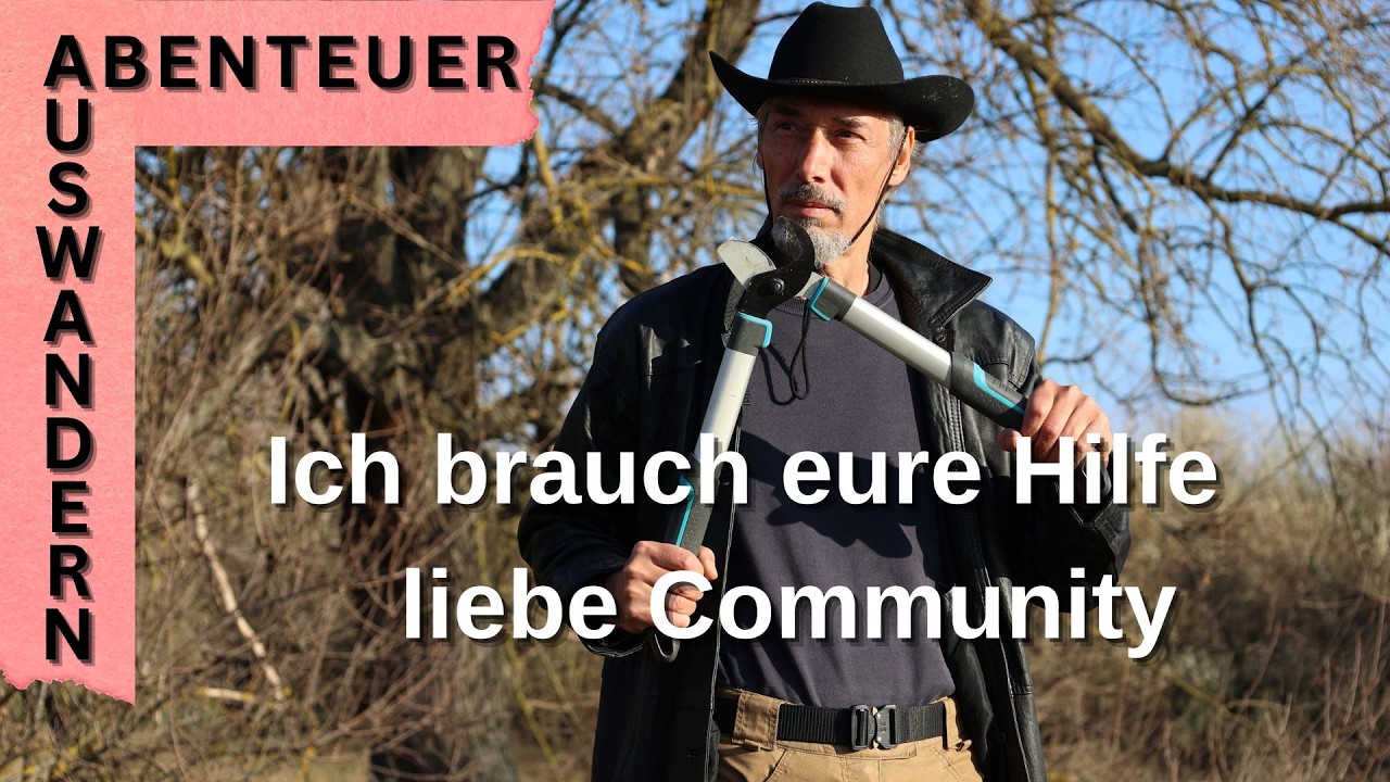 Ich muss die Bäume schneiden aber WIE #auswanderer #abenteuer #leben #freiheit