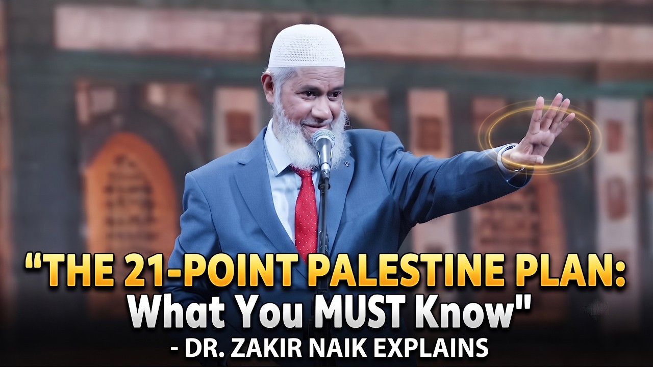 21 Point Action Plan For The Muslim Ummah For The Palestine Cause - INDONESIA TOUR 2025