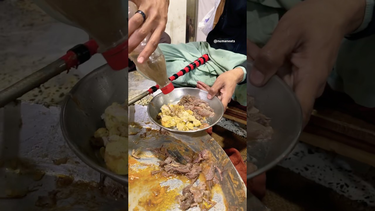 Lahore&rsquo;s Most Famous Waris Nihari| Nali Nihari| Beef Nihari| Lahore Foods| Street Food| Delhi Foods