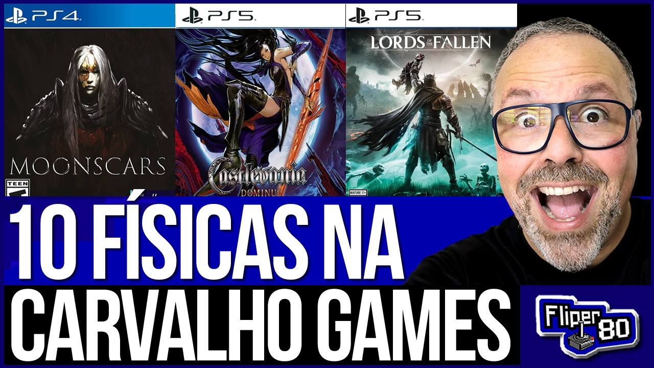 OLHA ESSES PREÇOS nas físicas de PS4 e PS5! - Semana do Consumidor na Carvalho Games!