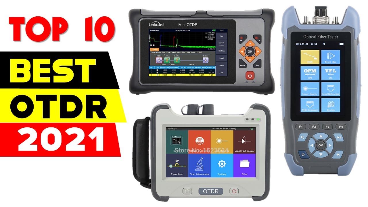 Top 10 Best OTDR in 2021 | Best Fiber Optic Reflectometer 2021