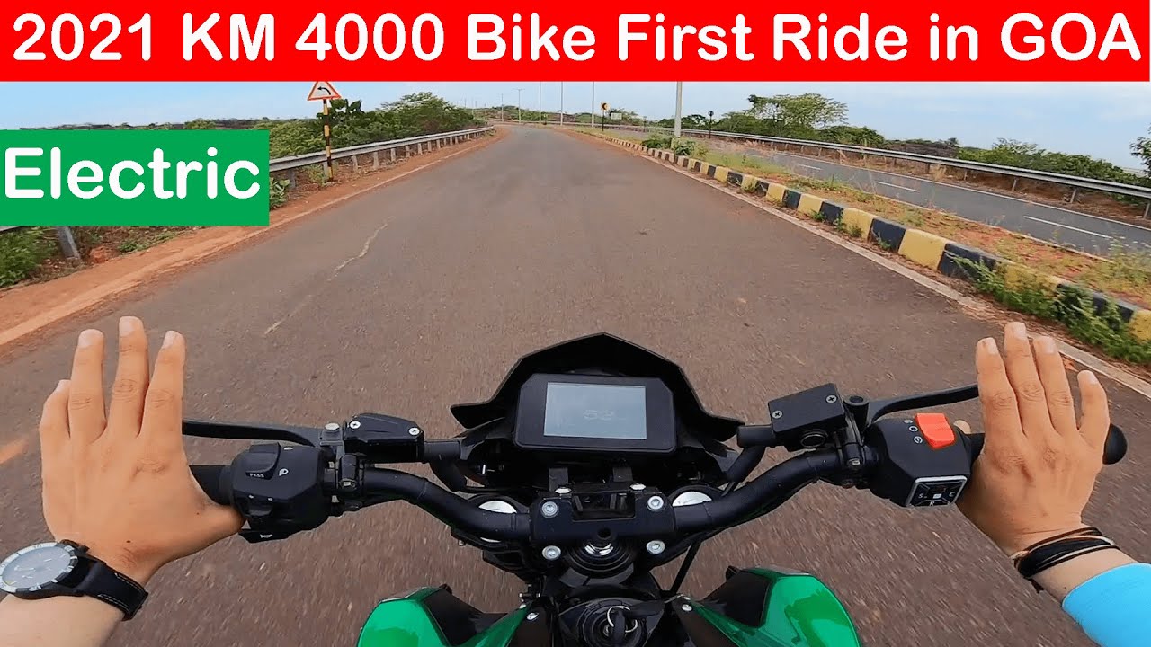 2021 KM4000 Electric Bike Review l Under 1.40Lakh ⚡️⚡️⚡️ Aayush ssm