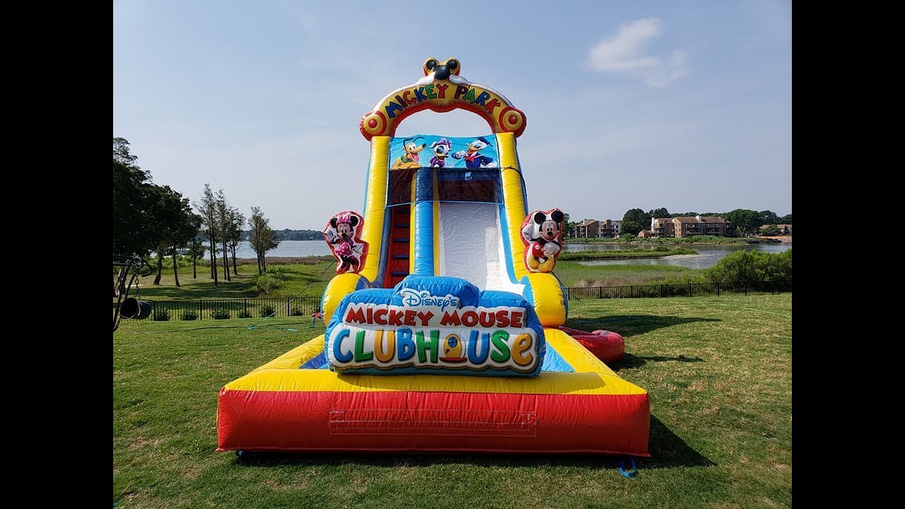 Mickey Mouse Water Slide Rental
