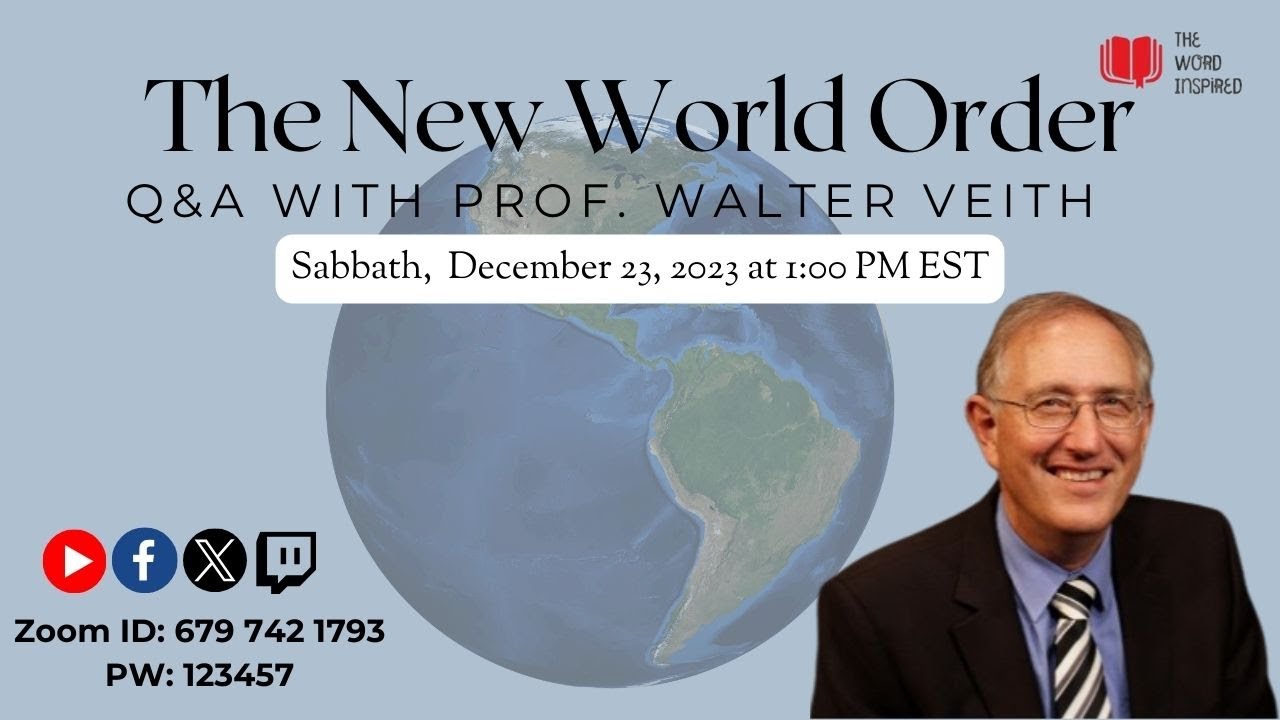 Q&A with Prof. Walter Veith: The New World Order