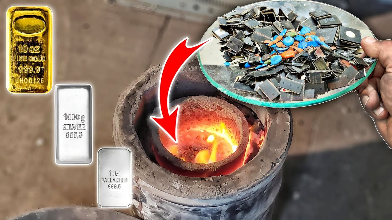 Плавильная смесь IC для ЗОЛОТА и СЕРЕБРА