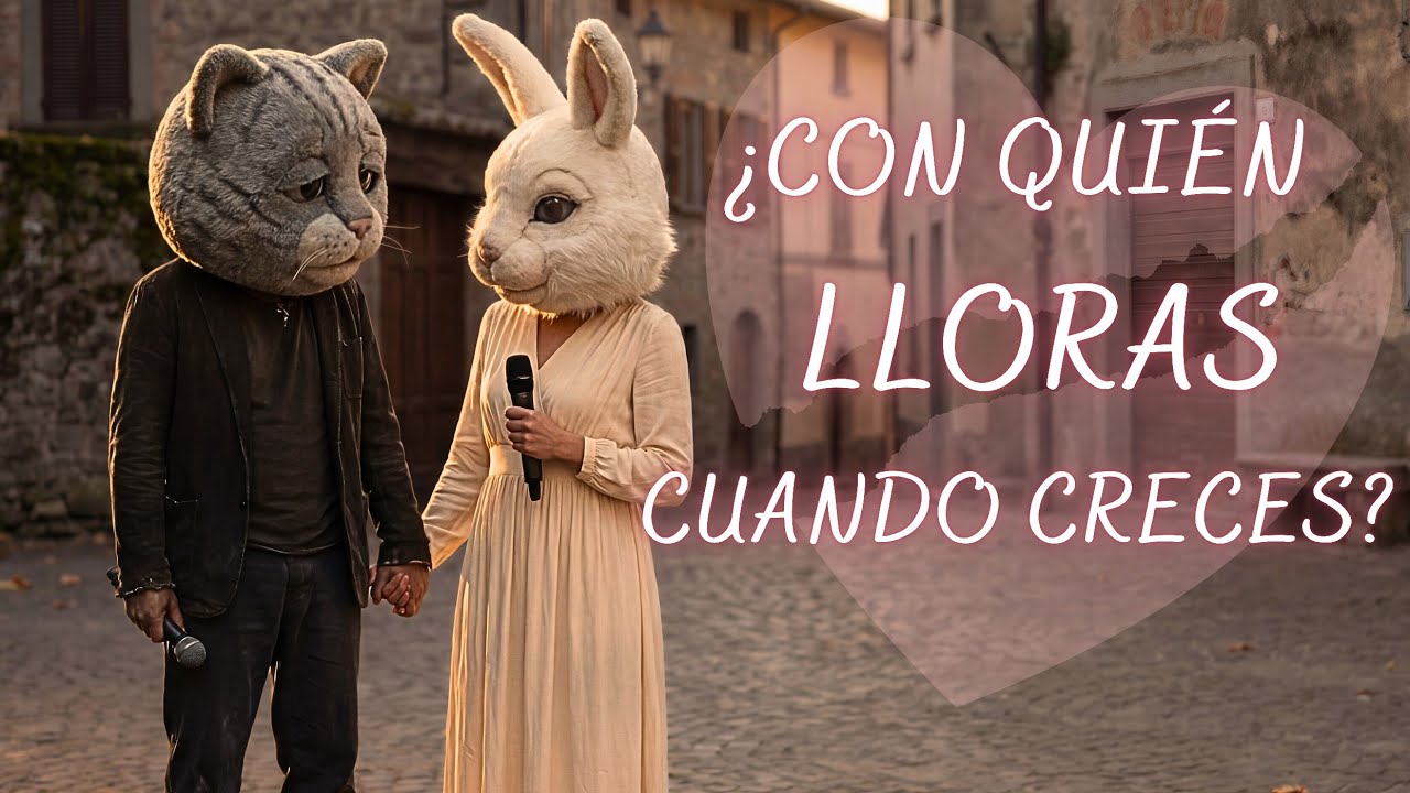 Cuando creces…no sabes con quién llorar💔